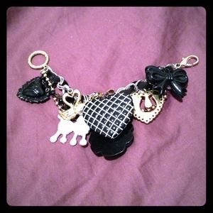 Betsy Johnson charm bracelet