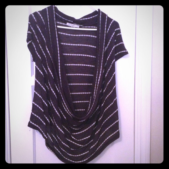 Tank top sweater coverup
