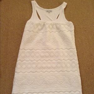 Cream Lace Dress