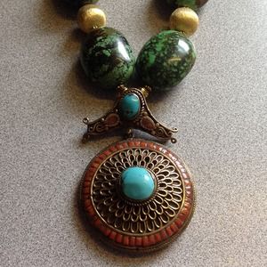 Real ruby necklace
