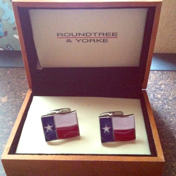 ~RESERVED~ Texas Flag Cufflinks!