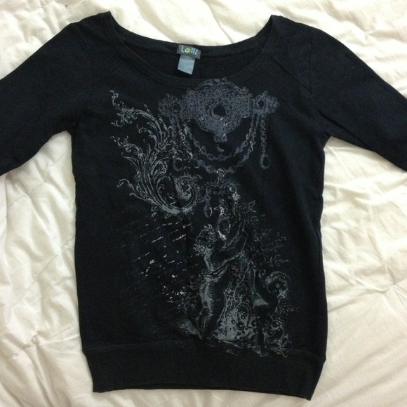 Black long Sleeve Top