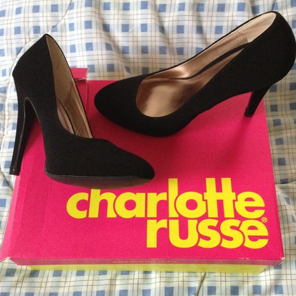 Size 7 heels from Charlotte Russe Never Worn!
