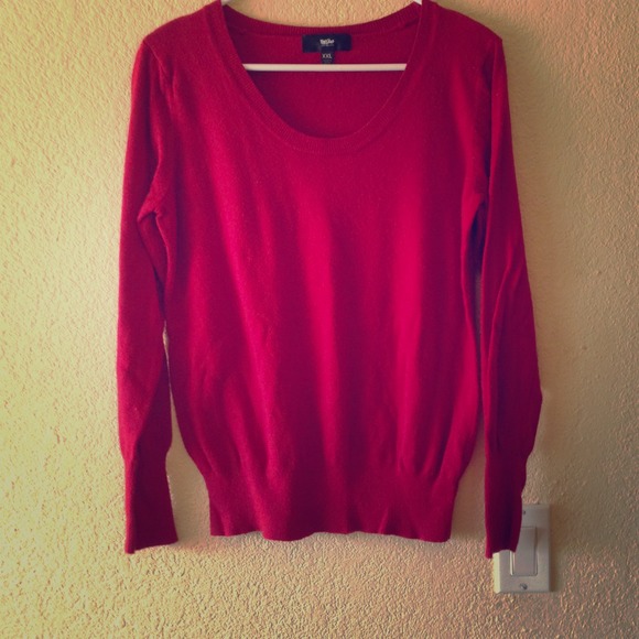 ❤❤SOLD❤❤XXL Red Mossimo sweater