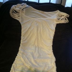 Cute fitted white dress