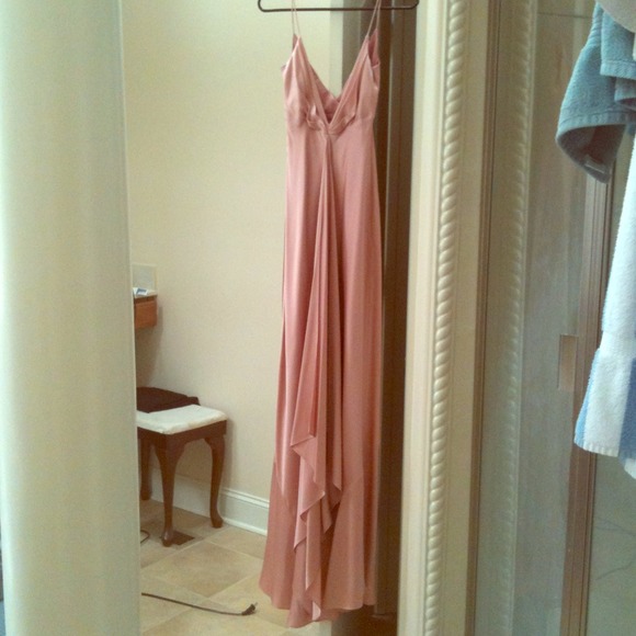 Full Length Formal Silk Gown