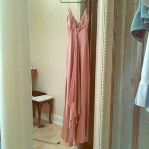 Full Length Formal Silk Gown