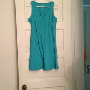 Teal cotton dress from old navy