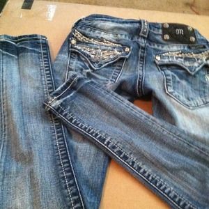 Miss me skinnys! Sz 24
