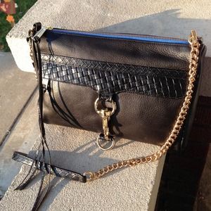 ❌SOLD❌Rebecca Minkoff BBW MAC w/ Blue Zipper