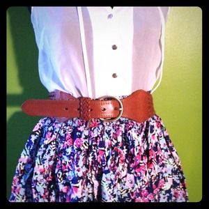 SOLD!!! Brown Braided Waist Belt !
