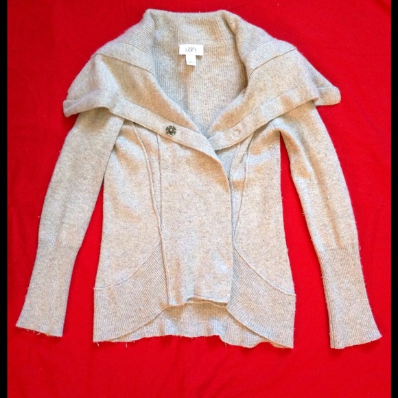 Cross Button Wool Sweater (Sold)