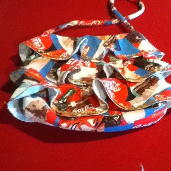 This is a coca cola purse
