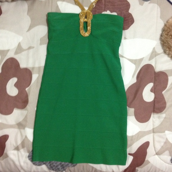 Arden B Bandage Halter Dress - Picture 1 of 3