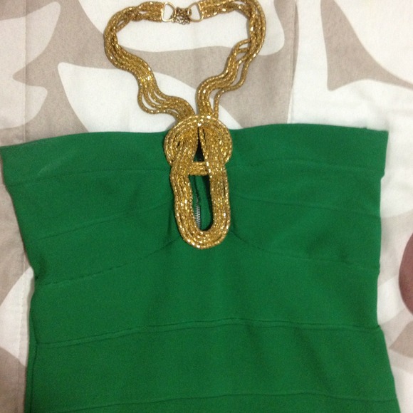 Arden B Bandage Halter Dress - Picture 2 of 3