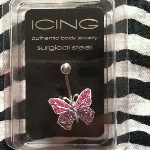 •Bundle• Butterfly Belly Ring & Bodysuit