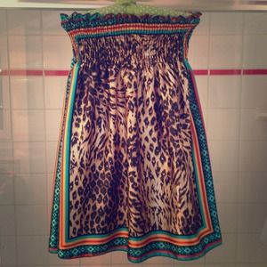 ❌TRADING❌📬📦Silky Cheetah Print Dress