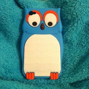 Blue Owl iPhone 4/4s Case.