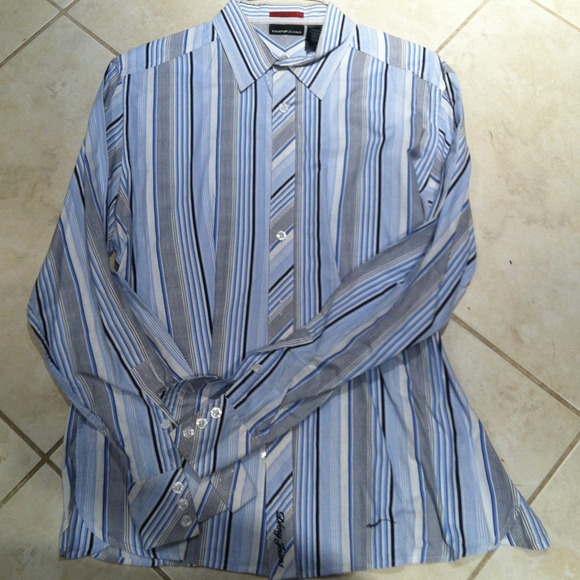 3 long  sleeve mens button down