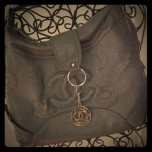 Gray Chanel Purse