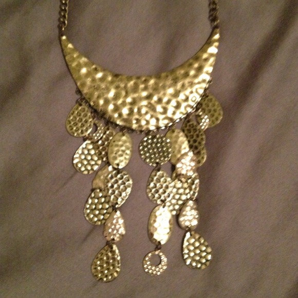 Copper Statement Necklace - Picture 1 of 4