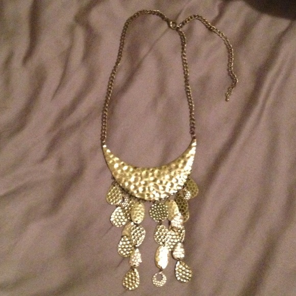 Copper Statement Necklace - Picture 2 of 4