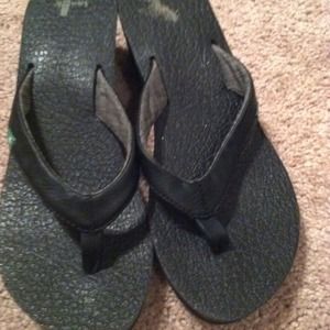Sanuk wedge sandals