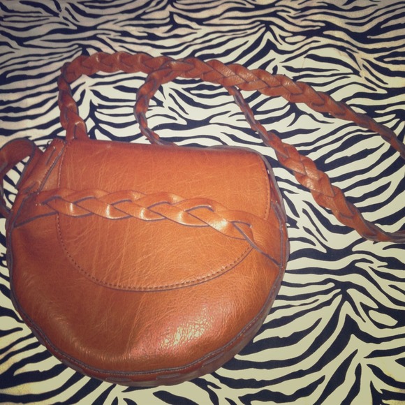 AE leather cross body.