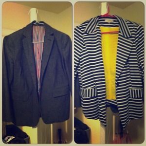 2 medium size blazers
