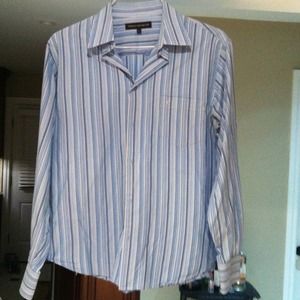Mens long sleeve button down shirt