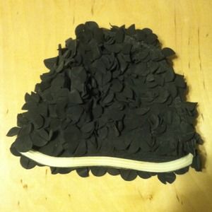 Antique  rubber swimmers cap