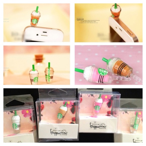 ⛔RESERVED⛔ 3pcs. Starbucks Frappuccino Earcaps