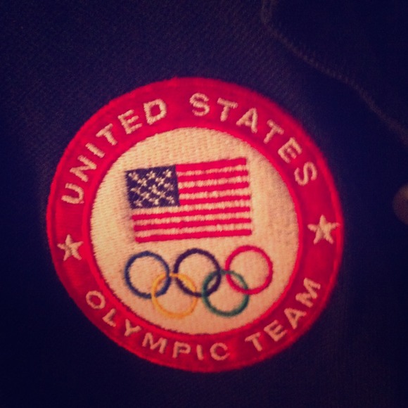 Nwt navy Olympic polo
