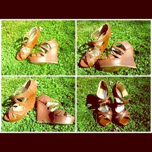 SOLD Brown Wedges