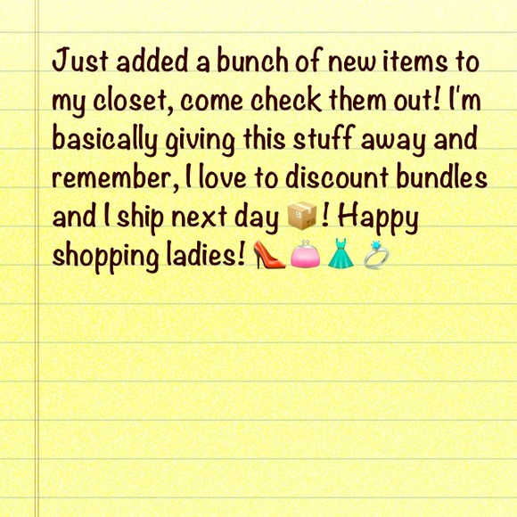 Check out my new items!
