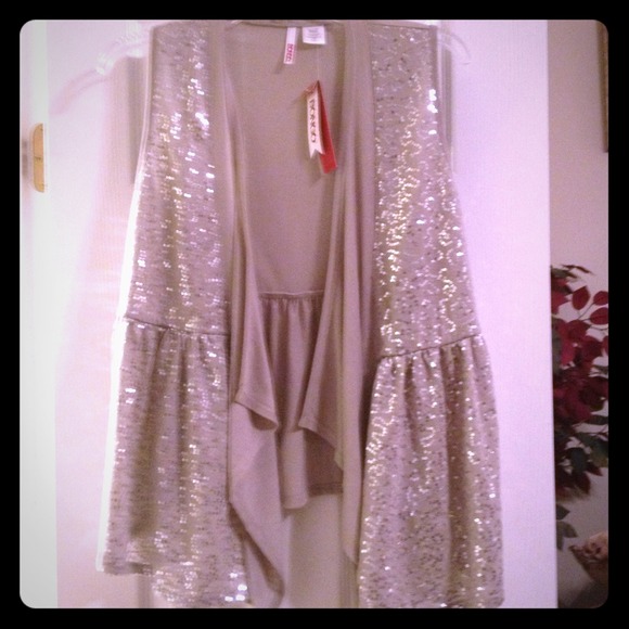 Sequined Vest