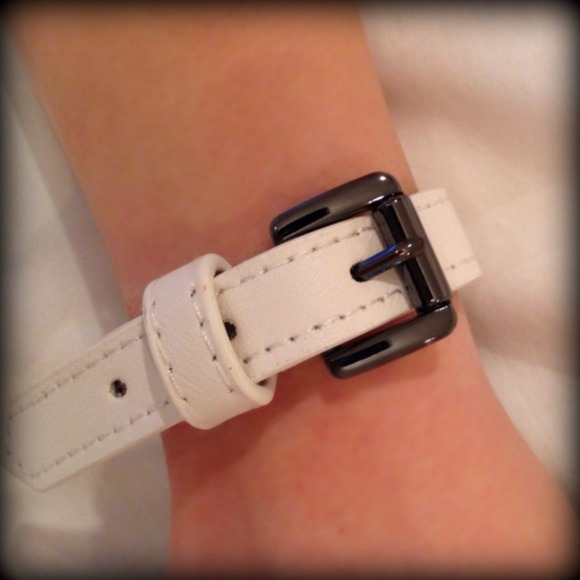 White Belt Bracelet