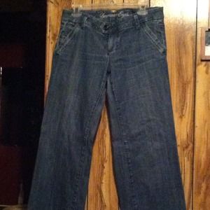 Denim American eagle flare jeans