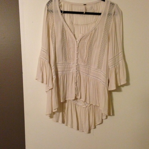 Bundle- sold! Free people peasant top