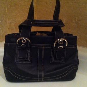 Authentic Coach leather bag