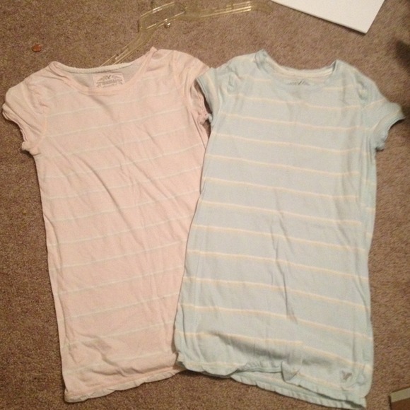 American eagle striped tees