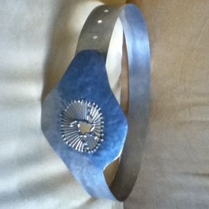Silver vintage belt