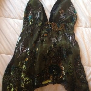 Hale Bob One of a Kind Embellished Top