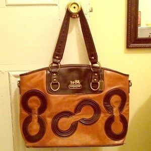 Huge Coach inspired Tote