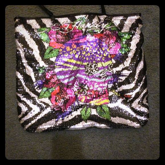 Authentic Ed Hardy Tote Bag