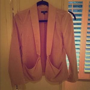 Light pink/mauve blazer! With clasp in front