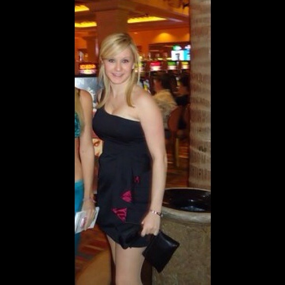 Black guess dress worn once