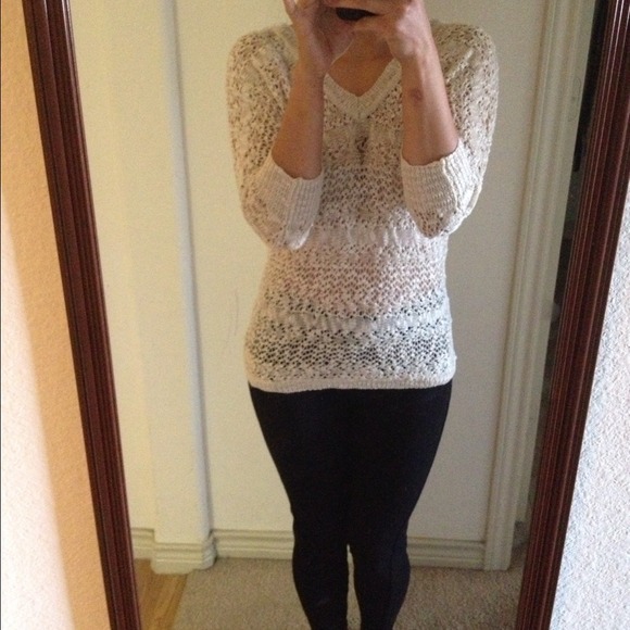 Crotchet style Sweater top