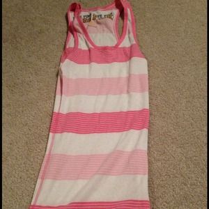Pink Victoria's Secret tank