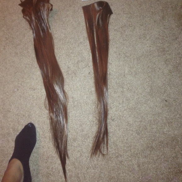🌸TRADED🌸 22" clip in hair extensions